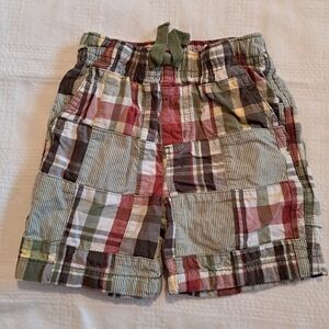 Gymboree boys 6-12 months patchwork shorts 2012 Outback Adventure